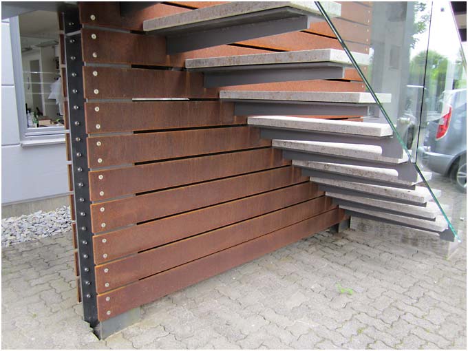 Röder Stahlbau & Metallbau Treppenanlage
